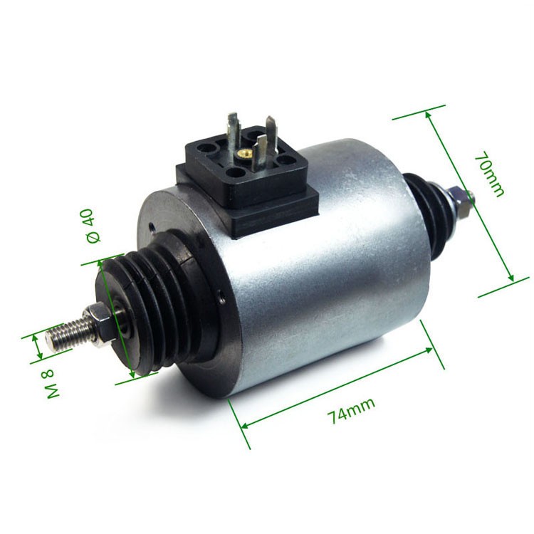SDT-7074S Large Tubular Solenoid For Rail Transit Automation Equipment