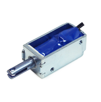 SDO-0425L Open Frame Linear Push Pull Solenoid For Card Reader