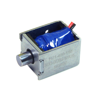 SDO-0520S Open Frame Push Linear Solenoid For Textile Machine