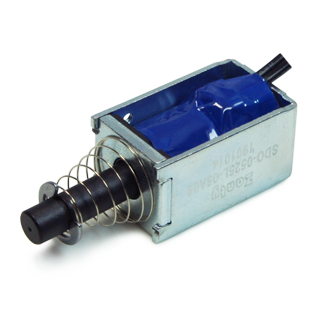 SDO-0525L Open Frame Linear Pull Solenoid For Card Reader