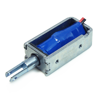SDO-0530L Open Frame Miniature Push-Pull Solenoid For Card Reader