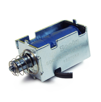 SDO-0633S Open Frame Push-pull Solenoid For Hotel Room Door Lock