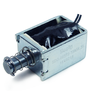 SDO-0837S Open Frame Linear Push Solenoid For Electric Pressure Cooker