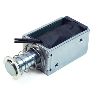 SDO-1351S Linear Push Solenoid For Electric Cabinet Protection Switch Of Power System